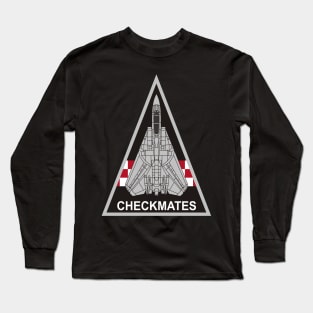 f14 Tomcat - VF211 Checkmates Long Sleeve T-Shirt